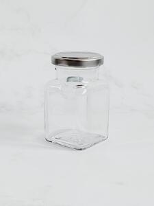 Kořenka skleněná JOVI 150 ml se stříbrným víčkem Twist OFF TO 53