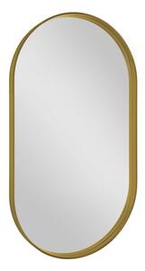Sapho, AVONA oválné zrcadlo v rámu 40x70cm, zlatá mat, AV400G