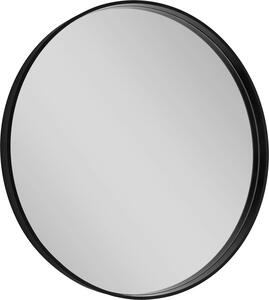 Sapho, NOTION kulaté zrcadlo v rámu, ø 80cm, černá mat, NT800