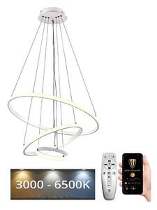 Brilagi - LED Stmívatelný lustr na lanku CIRCLE LED/90W/230V 3000-6500K + DO