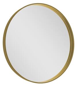 Sapho, NOTION kulaté zrcadlo v rámu, ø 60cm, zlatá mat, NT600G
