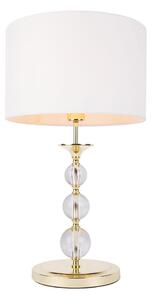 Zuma Line RLT93163-1GW - Stolní lampa REA 1xE27/60W/230V bílá