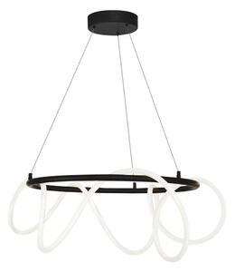 Zuma Line 20006PL-BK - LED Lustr na lanku BALBO LED/58W/230V 3000/4000/6000K