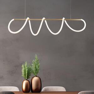 Zuma Line 20006PM-GD - LED Lustr na lanku BALBO LED/45W/230V 3000/4000/6000K