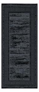 KOBEREC TKANÝ NA PLOCHO, 80/150 cm černá Kayoom - Online Only koberce & rohožky, Online Only
