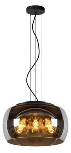 Lucide 45401/40/65 - Lustr na lanku OLIVIA 3xE27/40W/230V pr. 40 cm černá