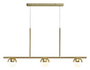 Nordlux - Lustr na lanku CONTINA 3xG9/5W/230V mosaz