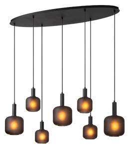 Lucide 45405/07/30 - Lustr na lanku ELOISE 7xE27/40W/230V černá