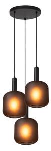 Lucide 45405/13/30 - Lustr na lanku ELOISE 3xE27/40W/230V černá