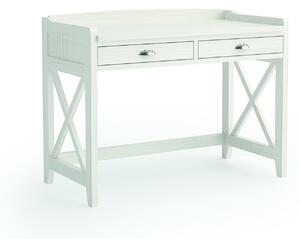 Elegantní moderní kancelářský stolek Verona z masivu se dvěma šuplíky 110cm