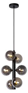 Lucide 45474/06/30 - Lustr na lanku TYCHO 6xG9/28W/230V černá