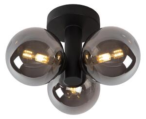 Lucide 74116/03/30 - Koupelnové stropní svítidlo TRUDY 3xG9/40W/230V IP44 černá
