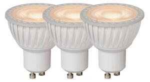 SADA 3x LED Stmívatelná žárovka MR16 GU10/5W/230V 3000K - Lucide 49006/15/31