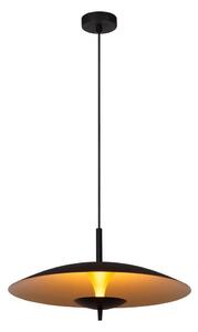 Lucide 30461/09/30 - LED Stmívatelný lustr na lanku VULCAN LED/9W/230V černá