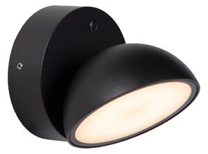 Lucide 22865/12/30 - LED Venkovní nástěnné svítidlo FINN LED/12W/230V IP54 černá