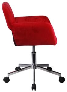 Kancelářská židle Odalis (červená). 1069468
