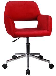 Kancelářská židle Odalis (červená). 1069468