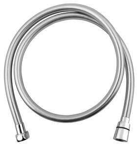 Sapho Sapho, SOFTFLEX hladká plastová sprchová hadice, 100cm, stříbrná/chrom, 1208-05