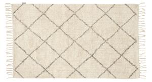 Bavlněný kobereček White/grey 90x150 cm