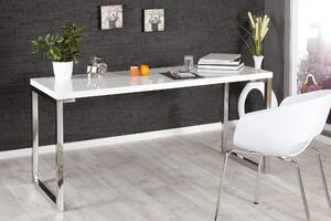 Luxusní elegantní psací stůl White Desk bílý