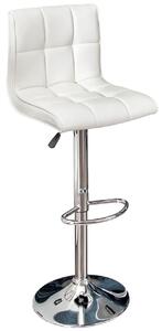Barová židle Modena 90-115 cm bílá