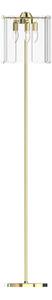 Zuma Line ML3523-3-EGN - Stojací lampa NIRA 3xE14/40W/230V zlatá