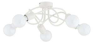 Přisazený lustr BOSTON 5xE27/15W/230V krémová