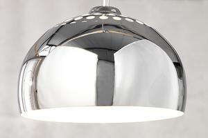 Moderní designové závěsné svítidlo Chrome Ball