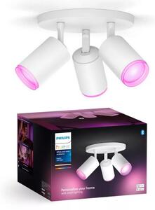 Philips - LED RGBW Stmívatelné bodové svítidlo Hue FUGATO 3xGU10/4,2W/230V bílá