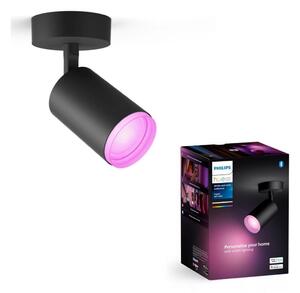 Philips - LED RGBW Stmívatelné bodové svítidlo Hue FUGATO 1xGU10/4,2W/230V černá