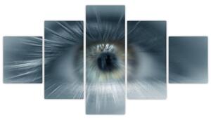 Obraz - Pohled oka (125x70 cm)