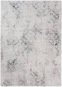 Makro Abra Moderní kusový koberec TROYA V475B krémový šedý Rozměr: 200x300 cm