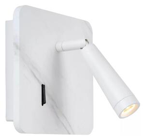 Lucide 77282/03/31 - LED Nástěnné bodové svítidlo OREGON LED/4W/230V USB bílá