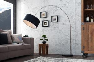 Luxusní stylová stojací lampa Big Bow černá