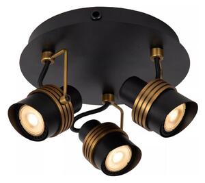 Lucide 34944/13/30 - Bodové svítidlo TUNDRAN 3xGU10/5W/230V černá