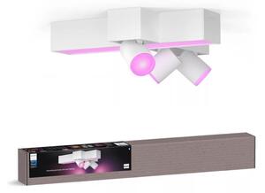 Philips-LED RGBW Stmívatelné bodové svítidlo Hue CENTRIS 3xGU10/4,2W + LED/11W