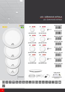LED podhledové svítidlo LADA bílé 30cm 25W 2700K 2260Lm Ecolite LED-WSL-25W/2700