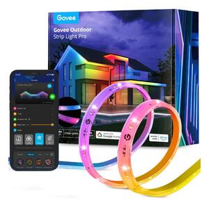 Govee - Outdoor Pro SMART RGBICWW venkovní LED pásek 10m Wi-Fi IP65