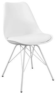 Designová moderní židle Scandinavia bílá