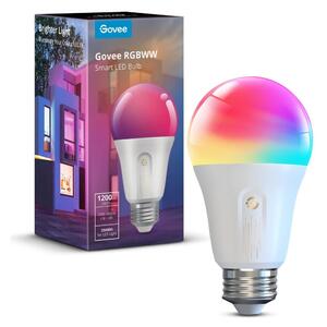 Govee - LED RGBWW Stmívatelná žárovka Smart E27/12W/230V 2700-6500K Wi-Fi