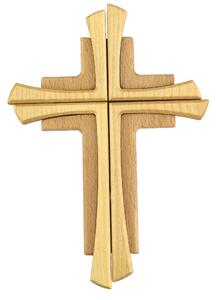 AMADEA Dřevěný kříž 21 cm
