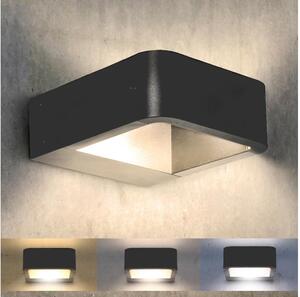 Brilagi - LED Venkovní svítidlo BARI LED/7W/230V 3000/4000/6000K antracit IP54