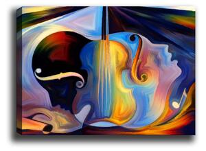 Wallity Obraz ABSTRACT MUSIC 70 x 100 cm
