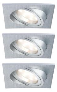 Paulmann 92799 - SADA 3x LED/6,8W IP23 Koupelnové podhledové svítidlo COIN 230V