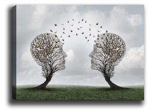 Wallity Obraz FACES OF TREES 70 x 100 cm