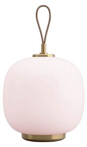 Stolní lampa Louis Poulsen, Pudrová, Obývací pokoj, Sklo