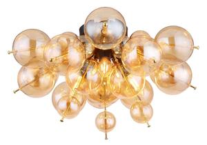 Globo 15633DA - Přisazený lustr UDO 3xE14/25W/230V pr. 55 cm zlatá