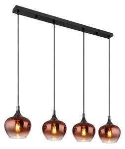 Globo 15548-4HG - Lustr na lanku MAXY 4xE27/40W/230V měděná