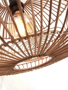 Stropní lampa madeira přírodní