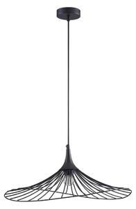 Lustr na lanku ARIELLE 1xE27/20W/230V pr. 50 cm černá